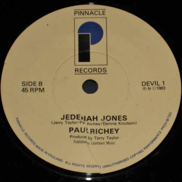 Paul Richey : The Devil Inside (7")