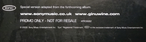 Ginuwine : Hell Yeah (12", Promo)