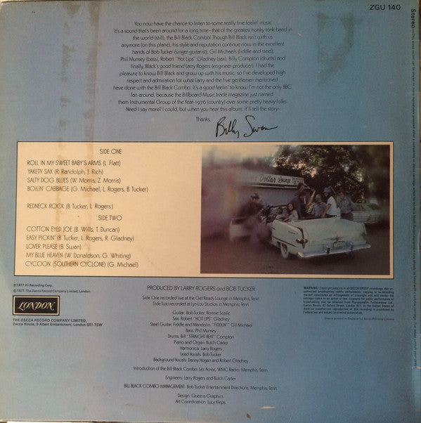 Bill Black's Combo : It's Honky Tonk Time (LP, Album)