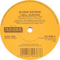 Gloria Gaynor : I Will Survive / Never Can Say Goodbye (7", Single, RE)