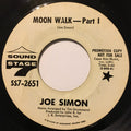 Joe Simon : Moon Walk (7", Single, Mono, Promo)