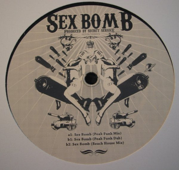 Secret Service (2) : Sex Bomb (12", Unofficial)