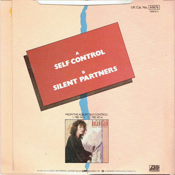 Laura Branigan : Self Control (7", Single, Pap)