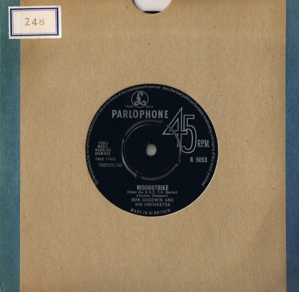 Ron Goodwin And His Orchestra : Moonstrike / Midsummer Madness (7")