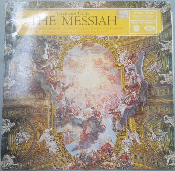 Georg Friedrich Händel - The Little Symphony Of London Conducted By Arthur Davison : Excerpts From The Messiah (LP)