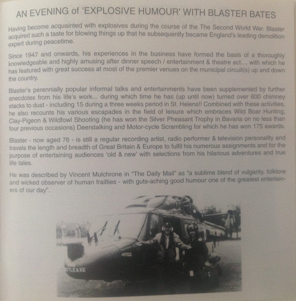 Blaster Bates : Watch Out For The Bits! (CD, Comp, RE)