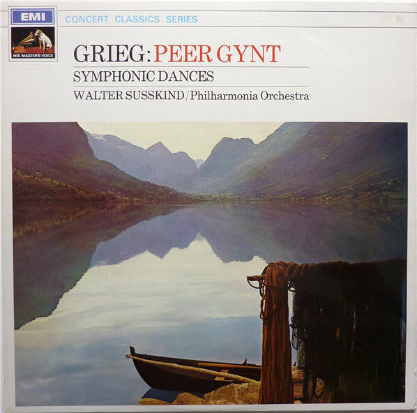 Edvard Grieg - Walter Susskind, Philharmonia Orchestra : Peer Gynt - Symphonic Dances (LP)