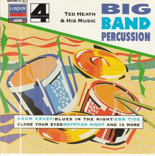 Ted Heath And His Music : Big Band Percussion (CD, Album, RE)