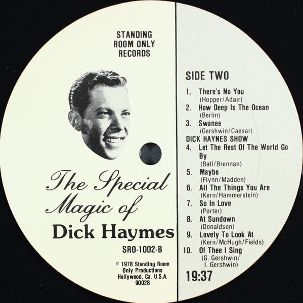 Dick Haymes : The Special Magic Of Dick Haymes (LP, Comp, Mono, Ltd)