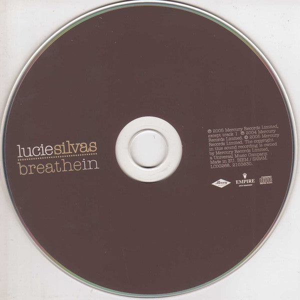 Lucie Silvas : Breathe In (CD, Single, Enh, CD1)