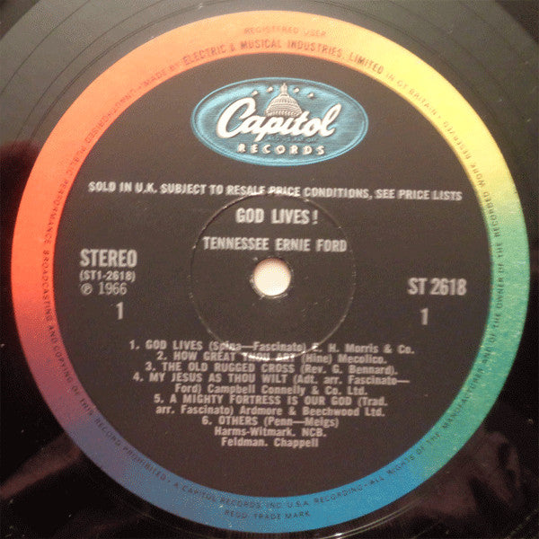 Tennessee Ernie Ford : God Lives! (LP)