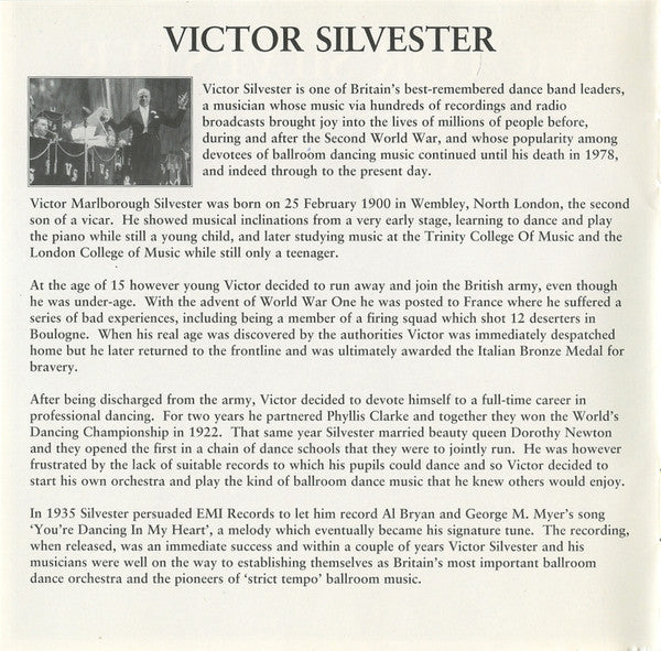 Victor Silvester : Come Dancing - Volume One (CD, Album)