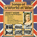 Janet Webb And The Naafi Singers : Songs Of A World At War (LP, RE)