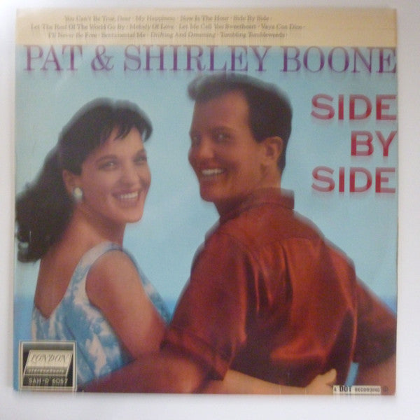 Pat Boone & Shirley Boone : Side By Side (LP, Album)