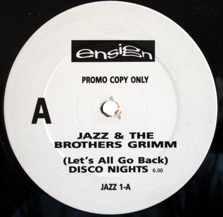 Jazz & The Brothers Grimm : (Let's All Go Back) Disco Nights / Just The Way You Like It (12", Promo)