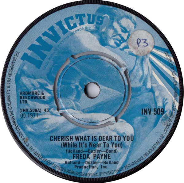 Freda Payne : Cherish What Is Dear To You (While It's Near To You) (7", Single, Pus)