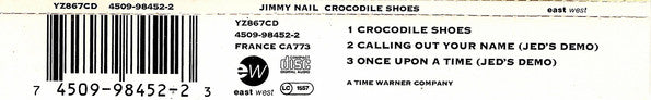 Jimmy Nail : Crocodile Shoes (CD, Single)