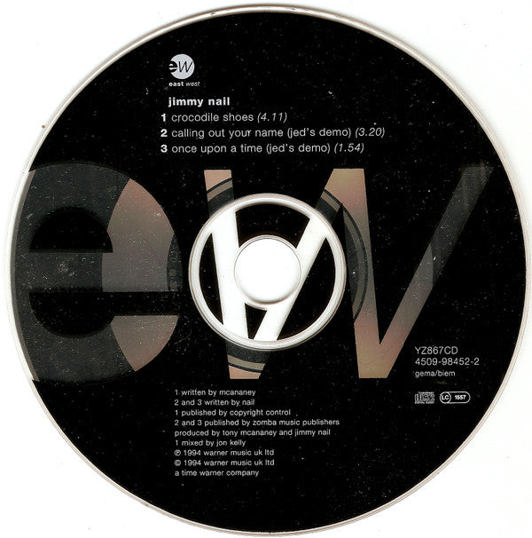 Jimmy Nail : Crocodile Shoes (CD, Single)