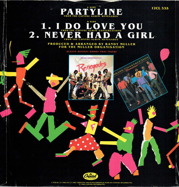 Brass Construction : Partyline (12")