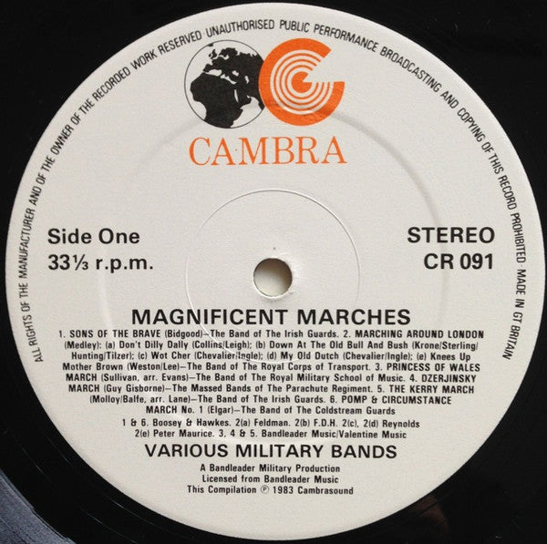 Various : Magnificent Marches (2xLP, Comp)