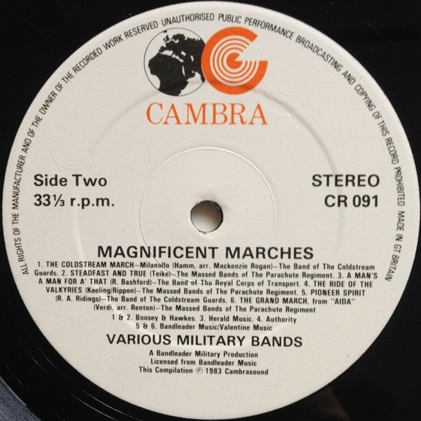 Various : Magnificent Marches (2xLP, Comp)