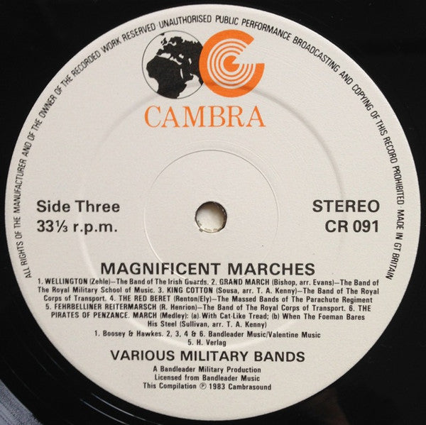 Various : Magnificent Marches (2xLP, Comp)
