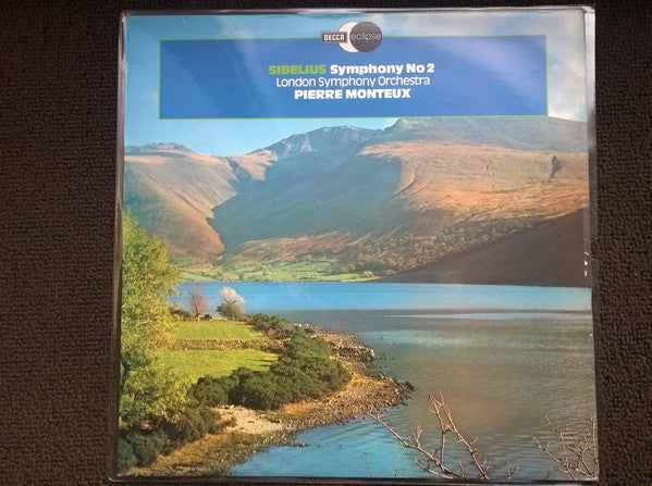 Jean Sibelius, London Symphony Orchestra, Pierre Monteux : Symphony No 2 (LP, RE)