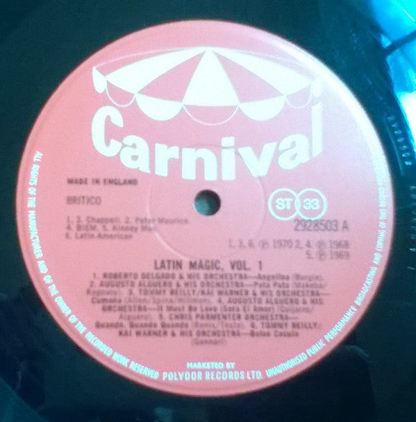 Various : Latin Magic, Vol 1 (LP, Comp)