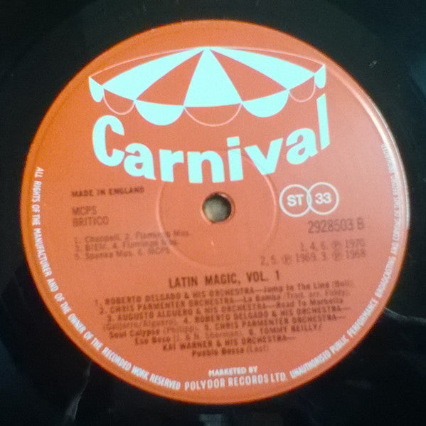 Various : Latin Magic, Vol 1 (LP, Comp)