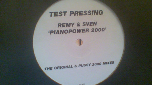 Remy & Sven : Piano Power 2000 (12", TP)