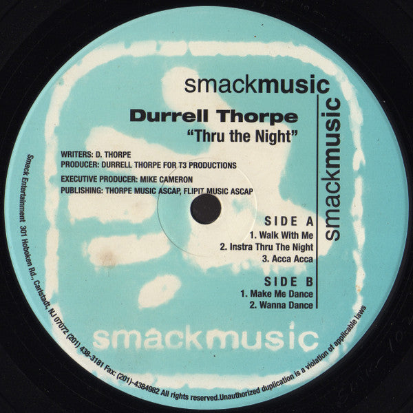 Durrell Thorpe : Thru The Night (12")