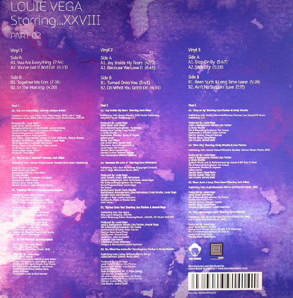 Louie Vega : Louie Vega Starring...XXVIII (Part 02) (3x12", Album)
