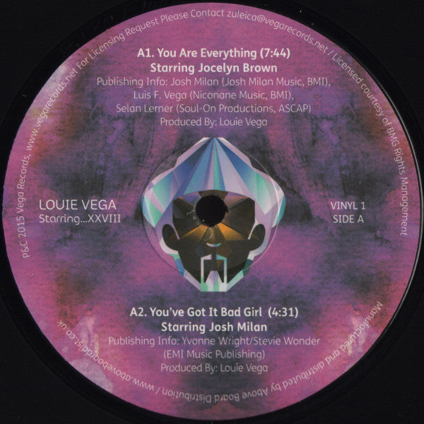Louie Vega : Louie Vega Starring...XXVIII (Part 02) (3x12", Album)