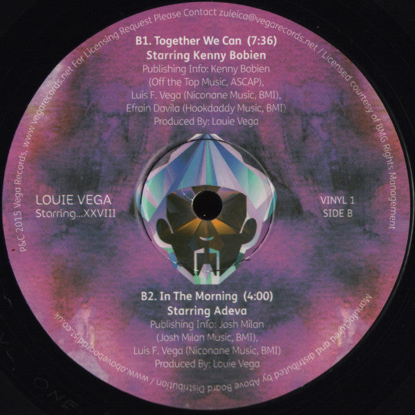 Louie Vega : Louie Vega Starring...XXVIII (Part 02) (3x12", Album)