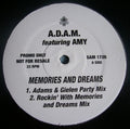 A.D.A.M. Featuring Amy : Memories And Dreams (12", Promo)