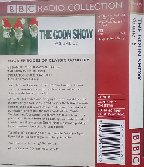 The Goons : Volume 15 'The Goons At Christmas' (2xCass, RE, RM, Dol)