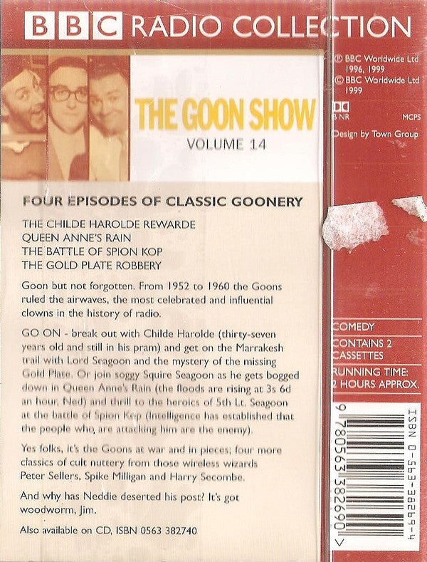 The Goons : Volume 14 'Needle Nardle Noo!' (2xCass, RE, RM, Dol)