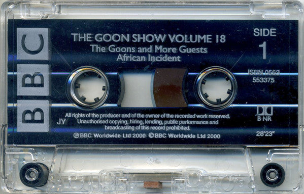 The Goons : Volume 18: The Goon Show And More Guests (2xCass, RM)