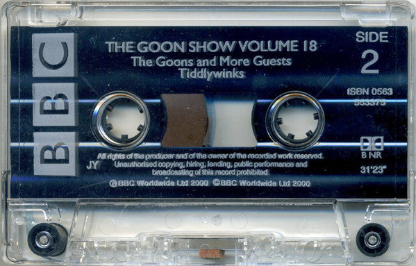 The Goons : Volume 18: The Goon Show And More Guests (2xCass, RM)