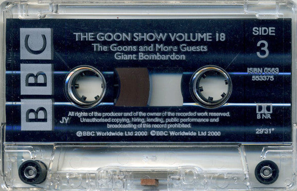 The Goons : Volume 18: The Goon Show And More Guests (2xCass, RM)