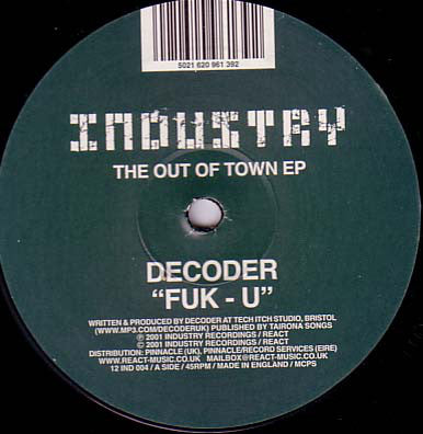 Various : The Out Of Town EP (2x12", EP)