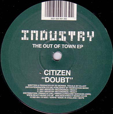 Various : The Out Of Town EP (2x12", EP)