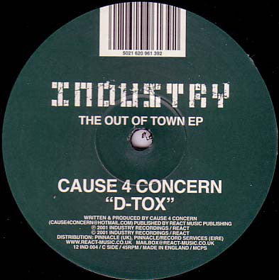 Various : The Out Of Town EP (2x12", EP)