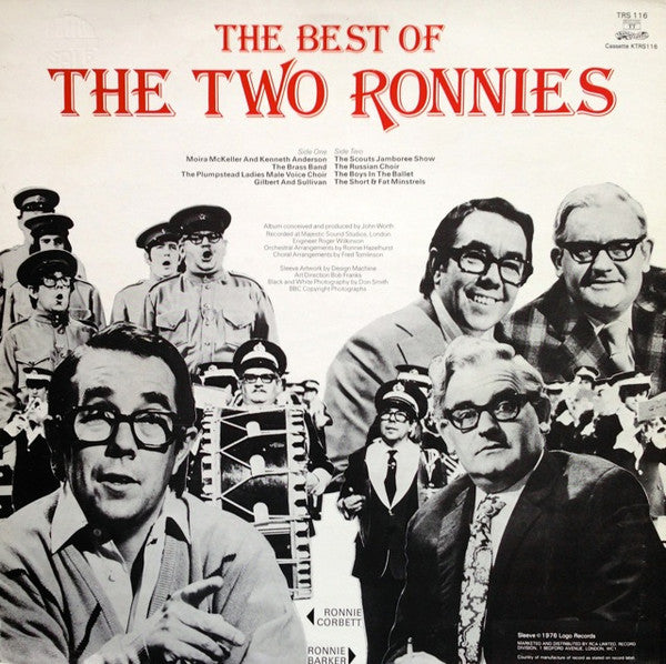 The Two Ronnies : The Best Of The Two Ronnies (LP, Comp, RE)