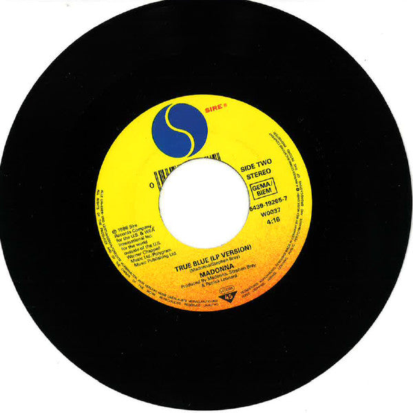 Madonna : Holiday (7", Single, RE)