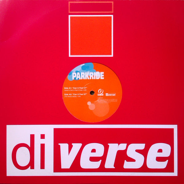 Parkride : Can You Feel It? (12", Promo)