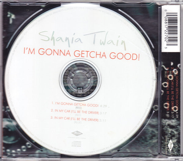Shania Twain : I'm Gonna Getcha Good! (CD, Single, CD1)