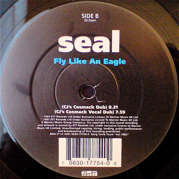 Seal : Fly Like An Eagle (CJ Macintosh's Most Modern Mixes) (12")