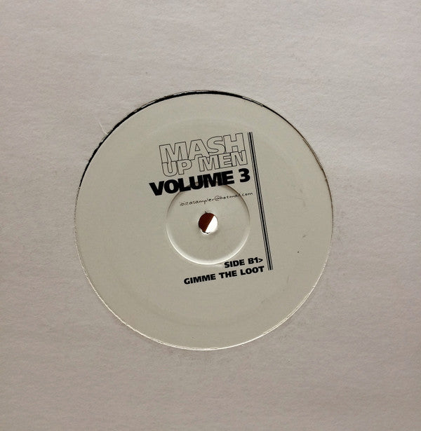 Mash Up Man : Volume 3 (12", Unofficial)