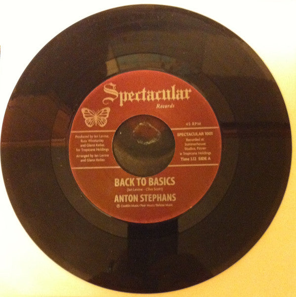 Anton Stephans : Back To Basics (7", Single)